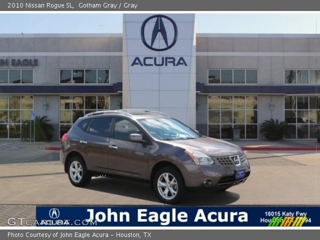 2010 Nissan Rogue SL in Gotham Gray
