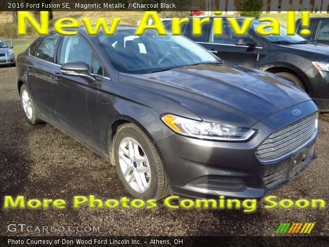 2016 Ford Fusion SE in Magnetic Metallic
