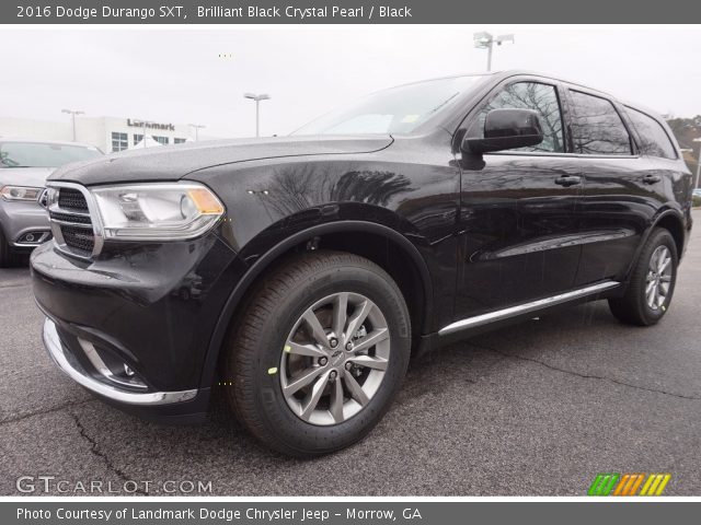 2016 Dodge Durango SXT in Brilliant Black Crystal Pearl