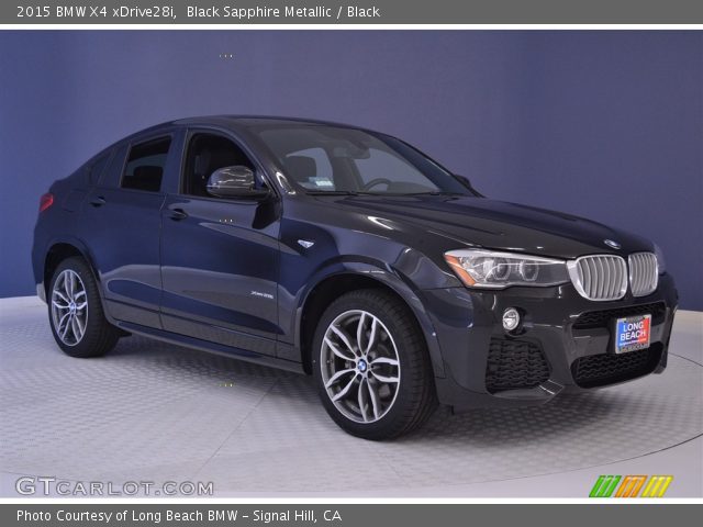 2015 BMW X4 xDrive28i in Black Sapphire Metallic