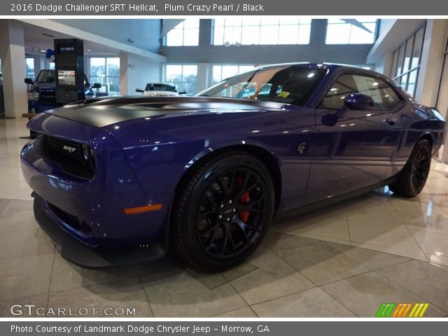 2016 Dodge Challenger SRT Hellcat in Plum Crazy Pearl