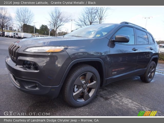 2016 Jeep Cherokee Latitude in Granite Crystal Metallic