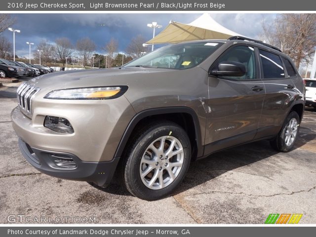 2016 Jeep Cherokee Sport in Light Brownstone Pearl