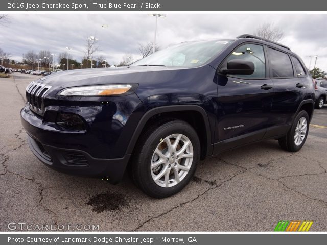 2016 Jeep Cherokee Sport in True Blue Pearl