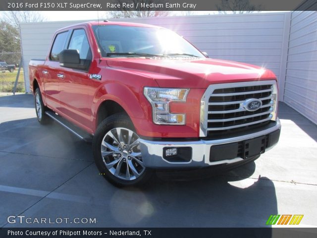 2016 Ford F150 XLT SuperCrew in Race Red