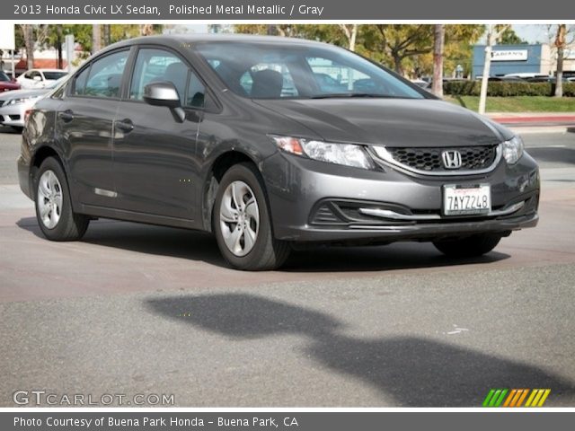 2013 Honda Civic LX Sedan in Polished Metal Metallic