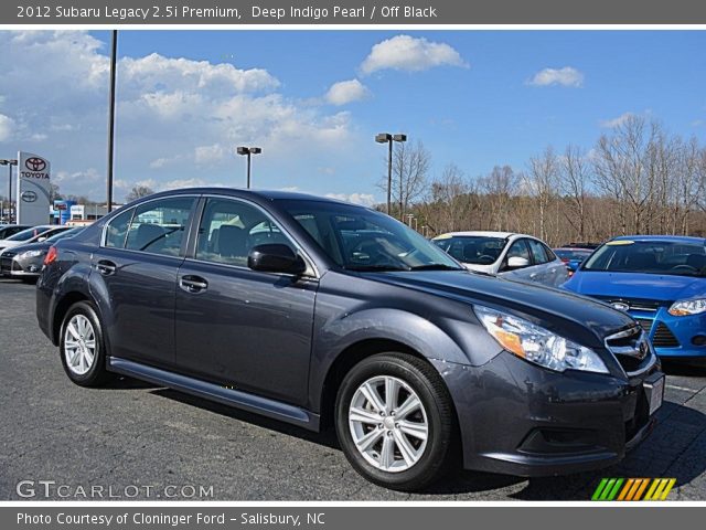 2012 Subaru Legacy 2.5i Premium in Deep Indigo Pearl