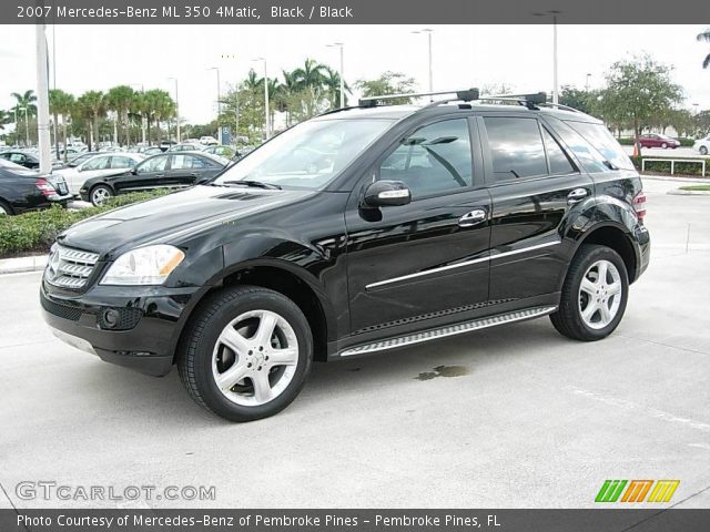 2007 Mercedes-Benz ML 350 4Matic in Black