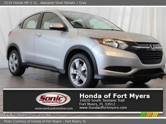2016 Honda HR-V LX in Alabaster Silver Metallic