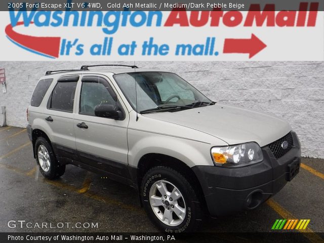 2005 Ford Escape XLT V6 4WD in Gold Ash Metallic