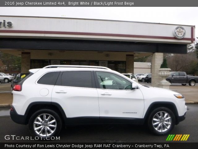 2016 Jeep Cherokee Limited 4x4 in Bright White