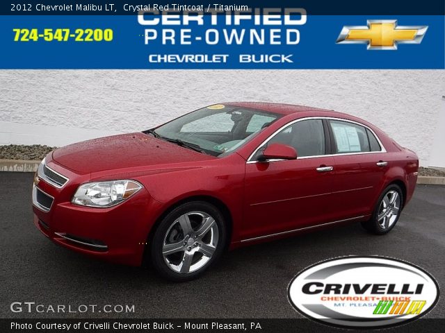 2012 Chevrolet Malibu LT in Crystal Red Tintcoat