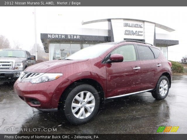 2012 Nissan Murano SL AWD in Merlot