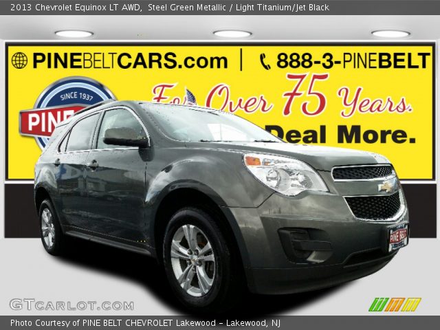 2013 Chevrolet Equinox LT AWD in Steel Green Metallic
