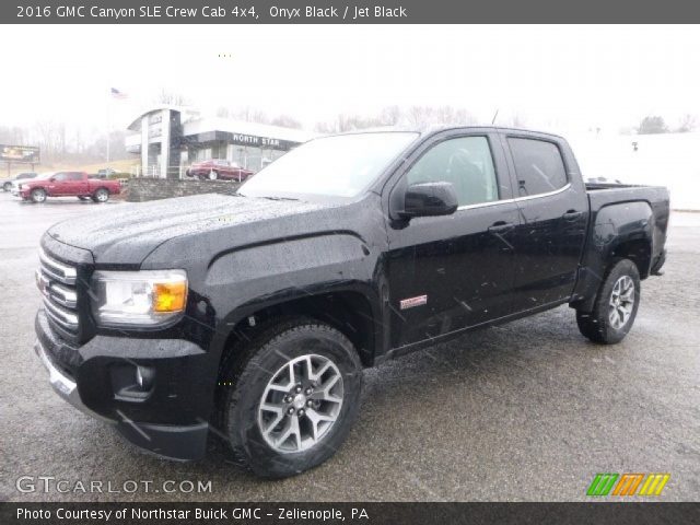 2016 GMC Canyon SLE Crew Cab 4x4 in Onyx Black