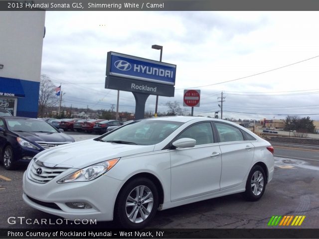 2013 Hyundai Sonata GLS in Shimmering White