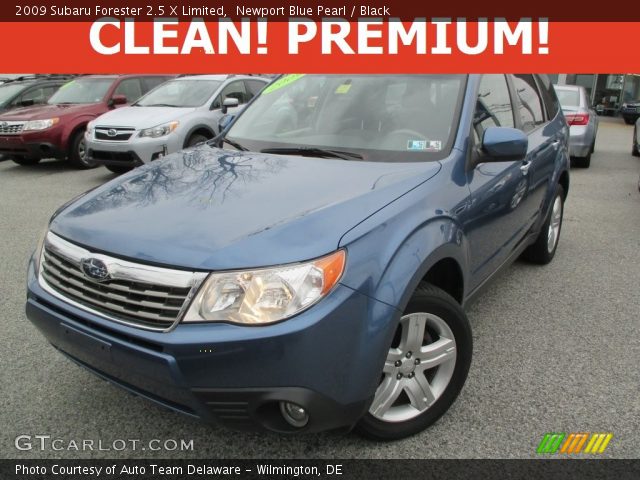 2009 Subaru Forester 2.5 X Limited in Newport Blue Pearl