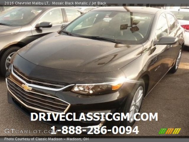 2016 Chevrolet Malibu LT in Mosaic Black Metallic