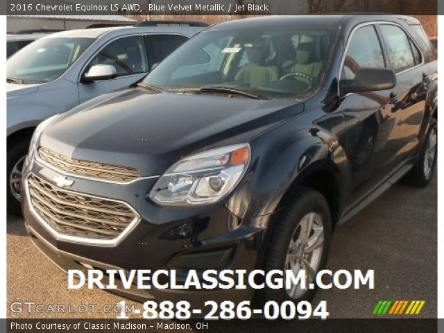 2016 Chevrolet Equinox LS AWD in Blue Velvet Metallic