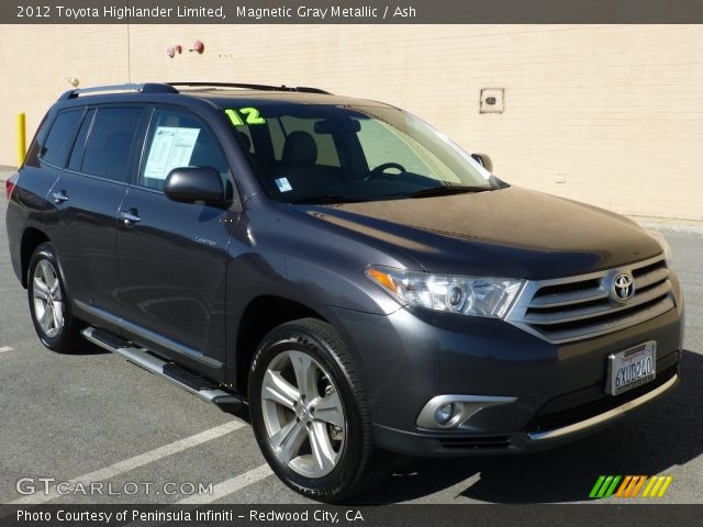 2012 Toyota Highlander Limited in Magnetic Gray Metallic