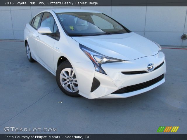 2016 Toyota Prius Two in Blizzard Pearl