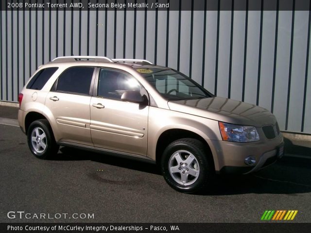 2008 Pontiac Torrent AWD in Sedona Beige Metallic