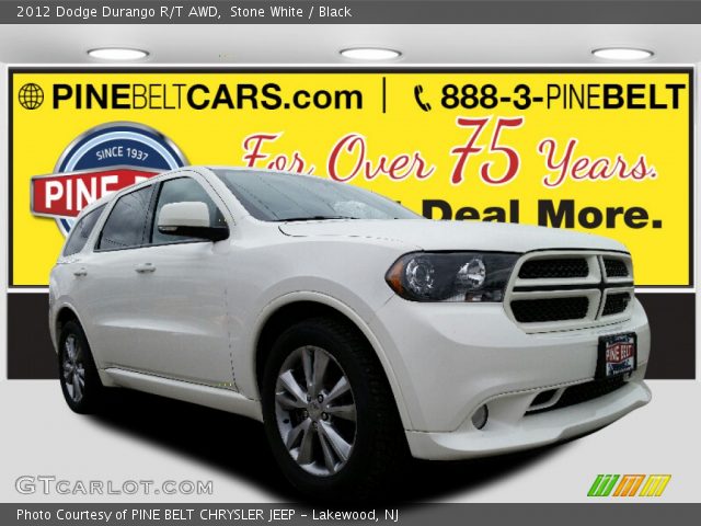 2012 Dodge Durango R/T AWD in Stone White