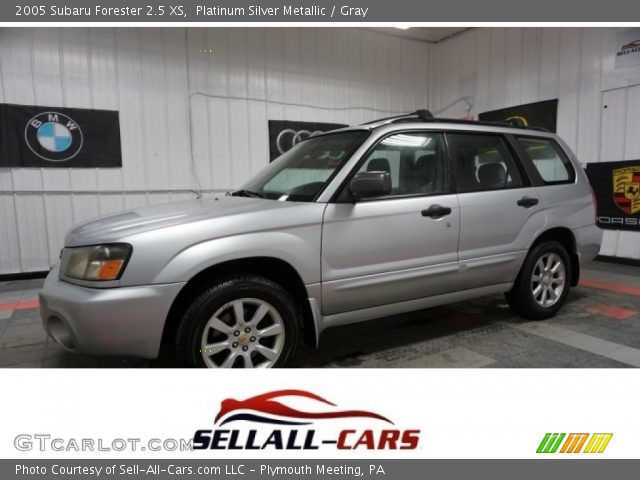 2005 Subaru Forester 2.5 XS in Platinum Silver Metallic