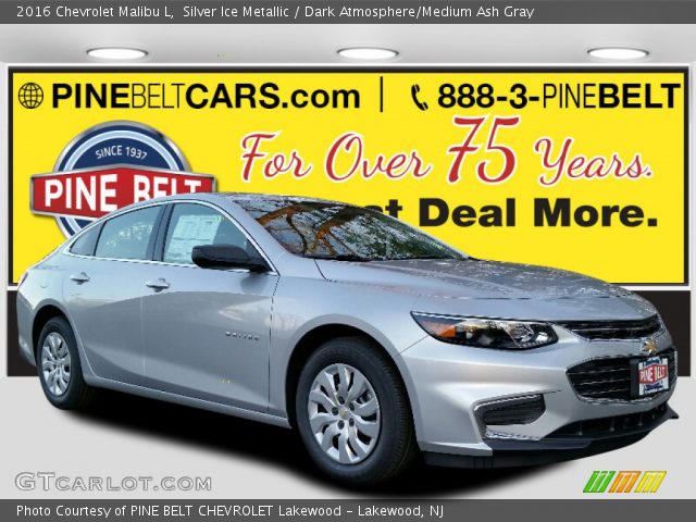 2016 Chevrolet Malibu L in Silver Ice Metallic