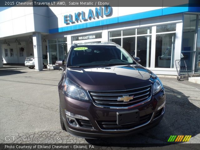 2015 Chevrolet Traverse LT AWD in Sable Metallic