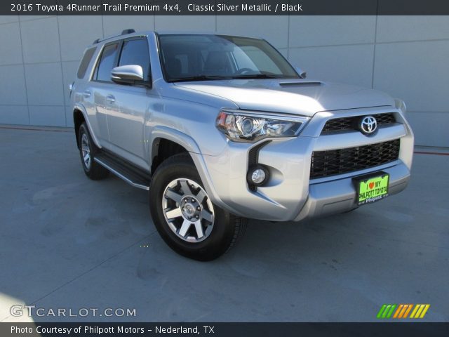 2016 Toyota 4Runner Trail Premium 4x4 in Classic Silver Metallic