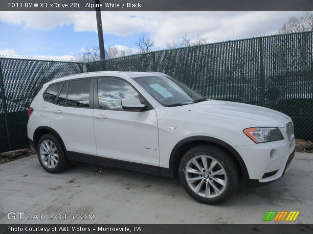 2013 BMW X3 xDrive 28i in Alpine White