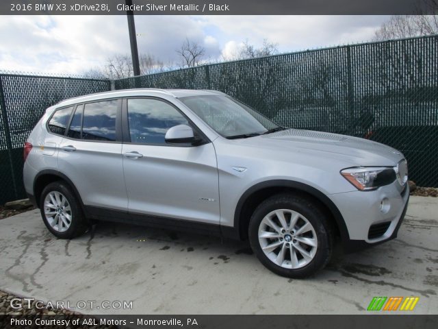 2016 BMW X3 xDrive28i in Glacier Silver Metallic