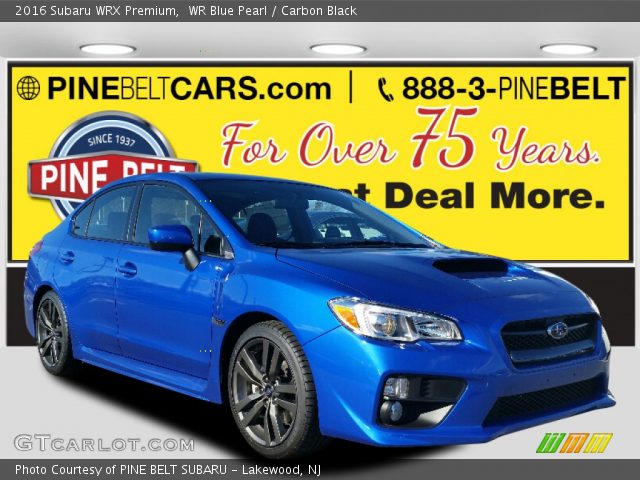 2016 Subaru WRX Premium in WR Blue Pearl