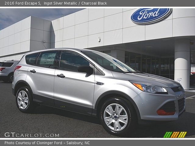2016 Ford Escape S in Ingot Silver Metallic