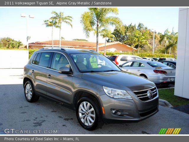 2011 Volkswagen Tiguan SE in Alpine Gray Metallic
