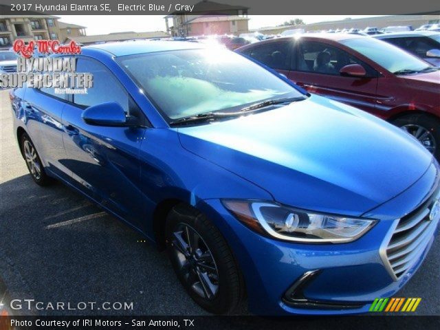 2017 Hyundai Elantra SE in Electric Blue