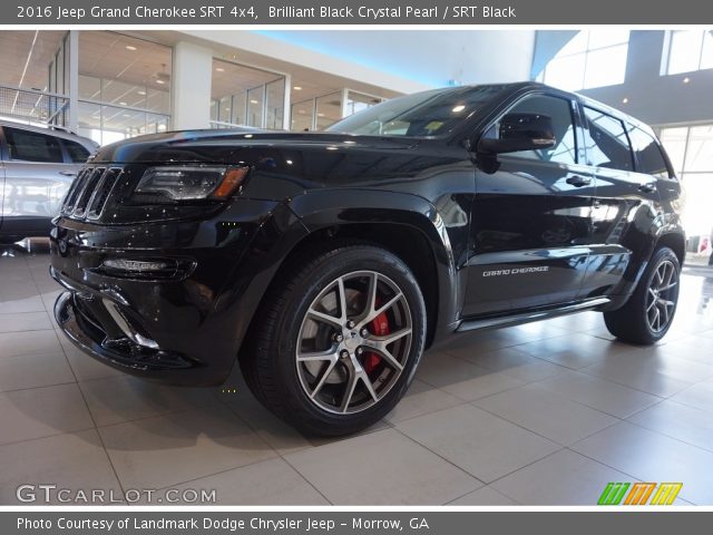 2016 Jeep Grand Cherokee SRT 4x4 in Brilliant Black Crystal Pearl