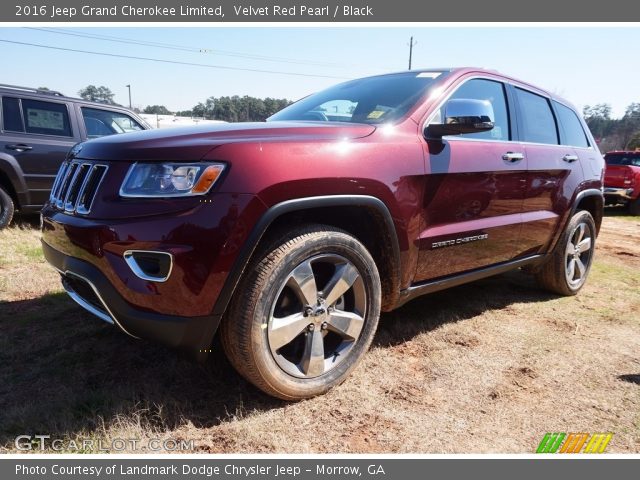 2016 Jeep Grand Cherokee Limited in Velvet Red Pearl