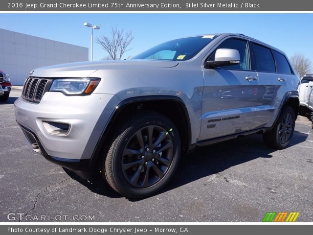 2016 Jeep Grand Cherokee Limited 75th Anniversary Edition in Billet Silver Metallic