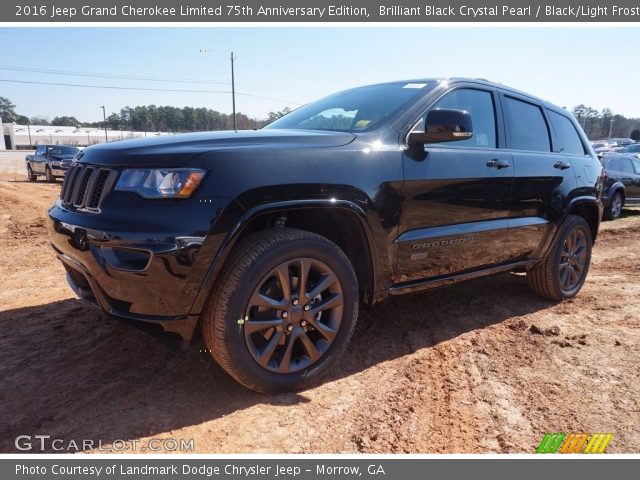 2016 Jeep Grand Cherokee Limited 75th Anniversary Edition in Brilliant Black Crystal Pearl