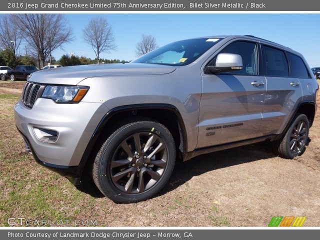 2016 Jeep Grand Cherokee Limited 75th Anniversary Edition in Billet Silver Metallic