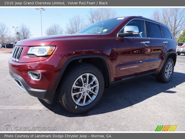 2016 Jeep Grand Cherokee Limited in Velvet Red Pearl