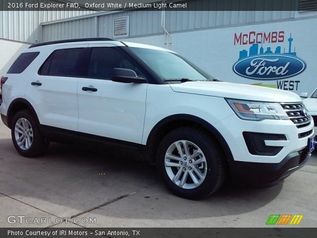 2016 Ford Explorer FWD in Oxford White