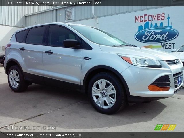 2016 Ford Escape S in Ingot Silver Metallic
