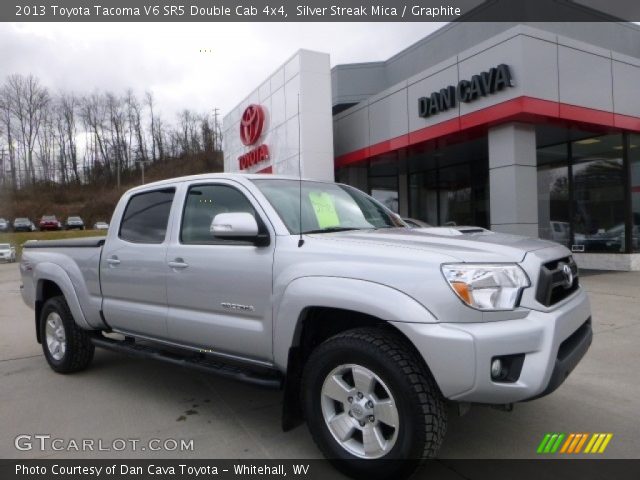 2013 Toyota Tacoma V6 SR5 Double Cab 4x4 in Silver Streak Mica