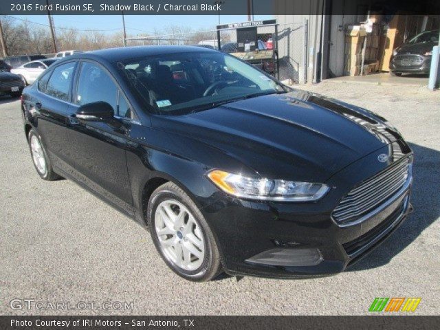 2016 Ford Fusion SE in Shadow Black