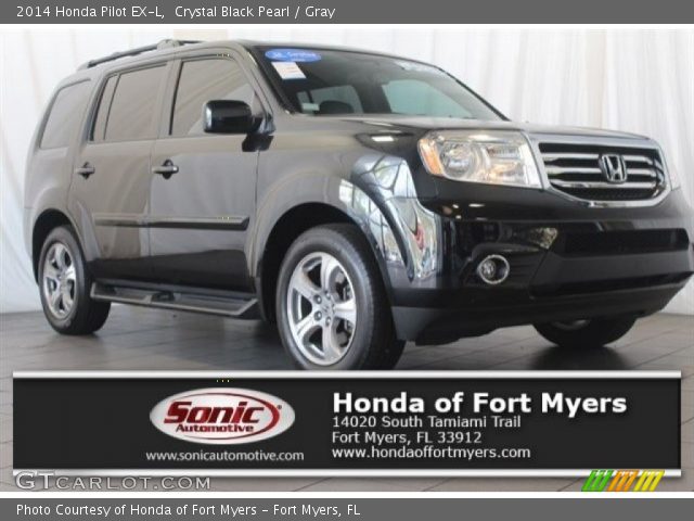 2014 Honda Pilot EX-L in Crystal Black Pearl