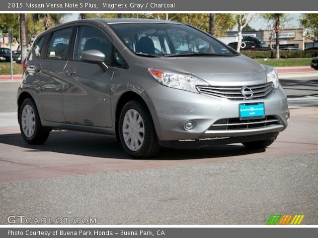 2015 Nissan Versa Note S Plus in Magnetic Gray