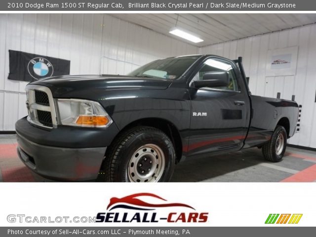 2010 Dodge Ram 1500 ST Regular Cab in Brilliant Black Crystal Pearl
